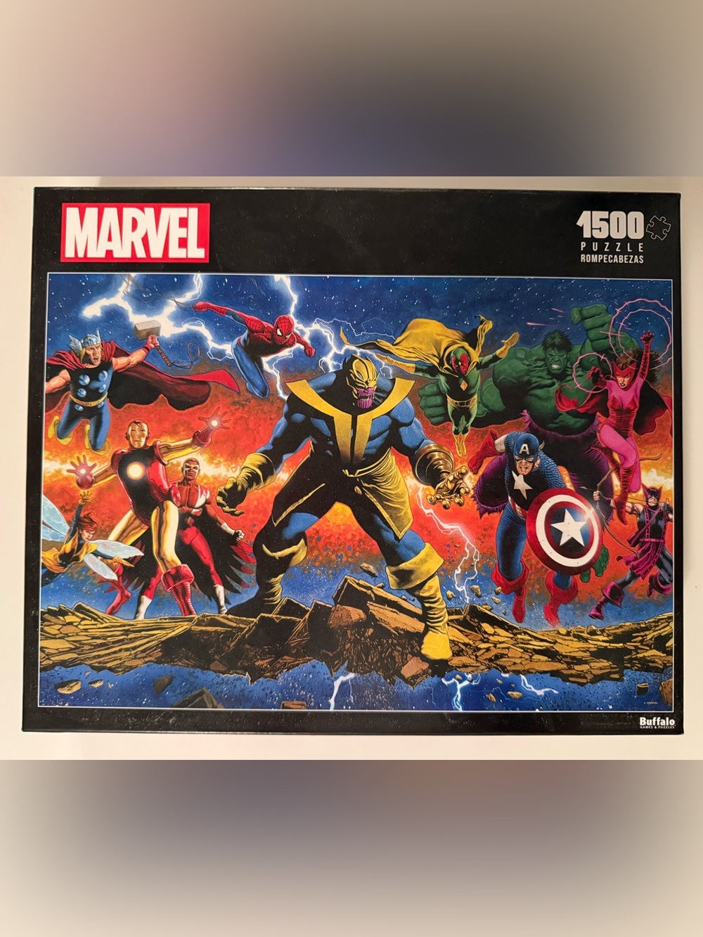 1500 Piece Marvel Comic Puzzle